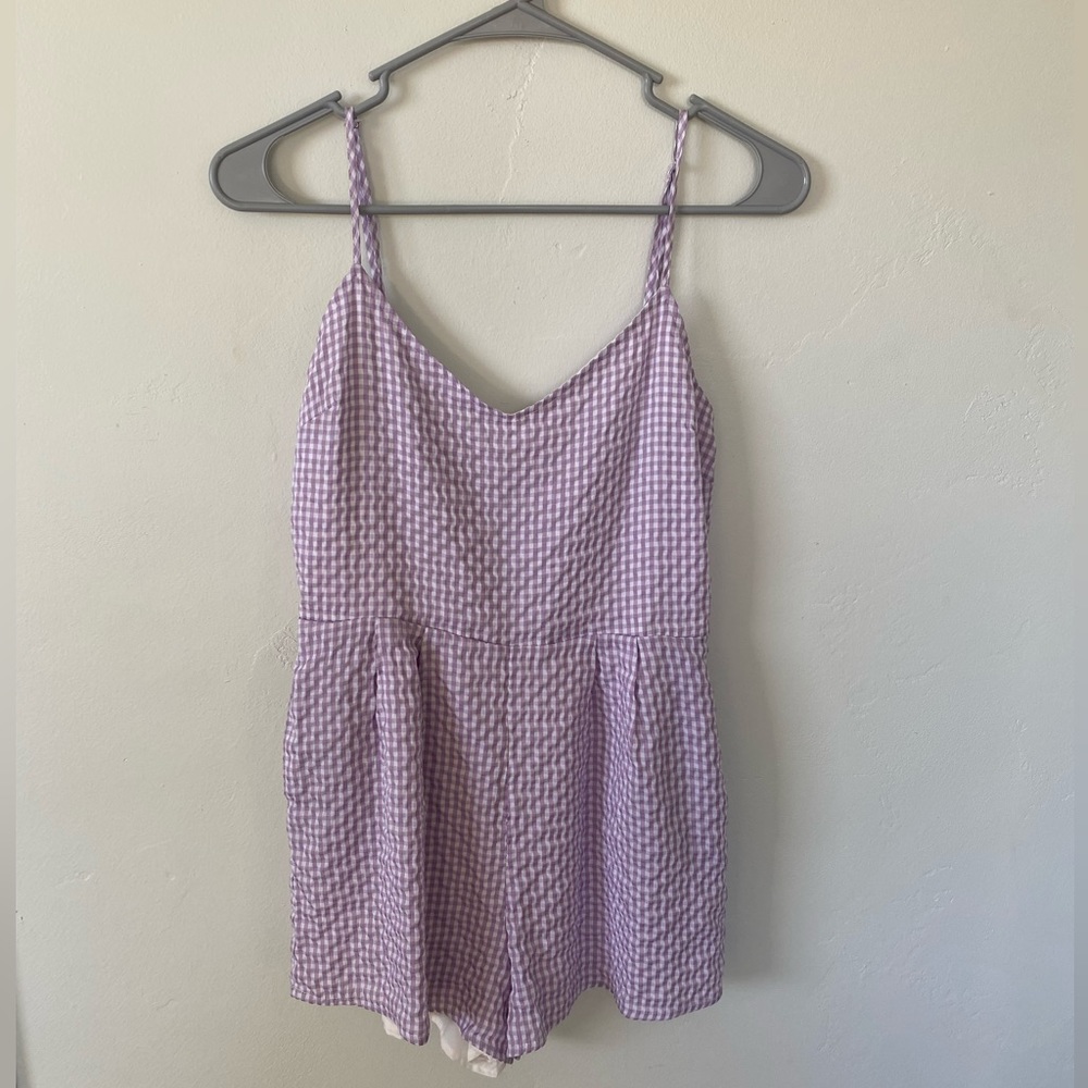 Purple romper size medium.